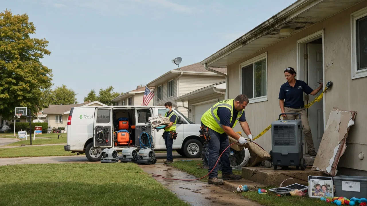Water Damage Restoration in Candor, NY near me